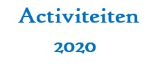 Activiteitenkalender 2020