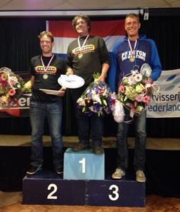 Peter van der Willik (Bussum) Nederlands kampioen Feedervissen