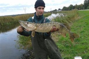 Snoek naar nieuwe 's-Gravelandse Vaart