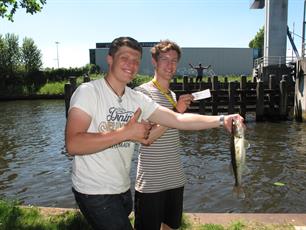 Streetfishing wedstrijd Haarlem