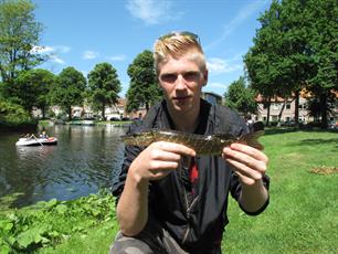 Uitslag van de streetfishingwedstrijd in Haarlem