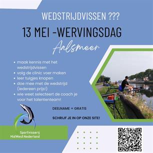 Wervingsdag wedstrijdvissen Aalsmeer