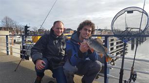 winterwedstrijd streetfishing