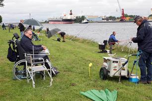 Zaterdag visdag voor mindervaliden aan Noordzeekanaal