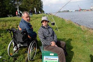 zaterdag visdag voor mindervaliden Noordzeekanaal