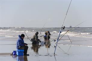 Zee, vis en wedstrijd Wijk aan Zee