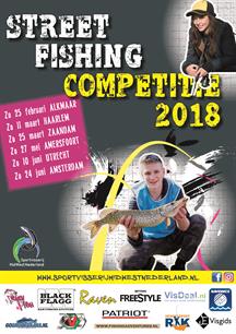 Zondag eerste wedstrijd competitie streetfishing (onder voorbehoud)