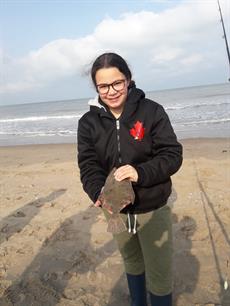 Zoute talenten trainen op strand van Noordwijk